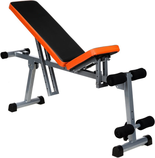 Aparat multifunctional fitness Classic Edition idealSTORE, Reglarea unghiului spatarului in 9 trepte, Constructie din otel stabila, Tapiterie moale, Greutate maxima 110 kg