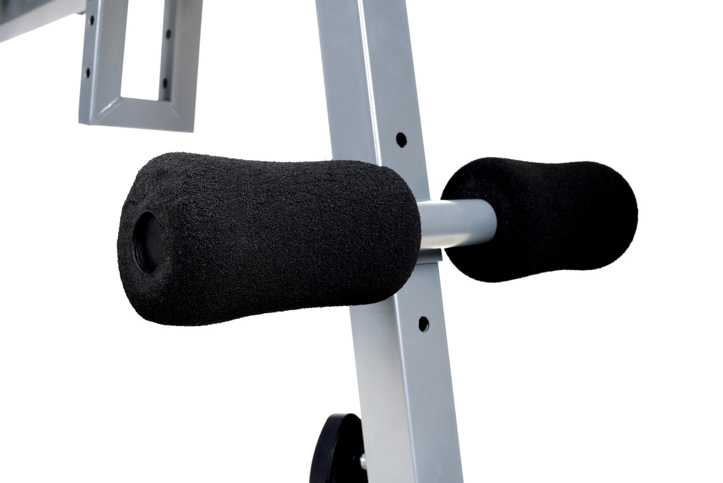 Aparat multifunctional fitness Classic Edition idealSTORE, Reglarea unghiului spatarului in 9 trepte, Constructie din otel stabila, Tapiterie moale, Greutate maxima 110 kg