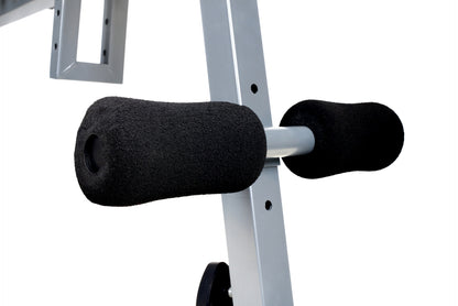 Aparat multifunctional fitness Classic Edition idealSTORE, Reglarea unghiului spatarului in 9 trepte, Constructie din otel stabila, Tapiterie moale, Greutate maxima 110 kg