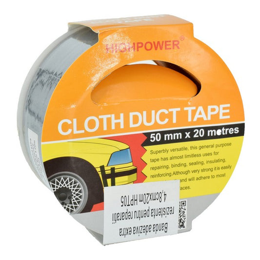 Banda Adeziva idealStore Extra Rezistenta Pentru Reparatii 4.8cm X 20m