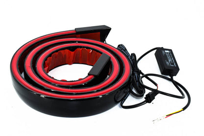 Eleron porbagaj / luneta IdealSTORE cu LED cu functii de pozitie, stop pe frana si semnalizare, Lungime 1,2 m,12V