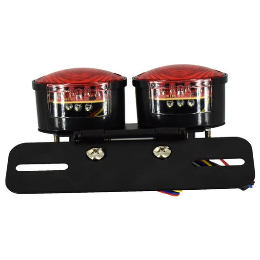 Lampa LED IdealSTORE spate moto, diverse functii, 12V, dimensiune 17 x 5 x 12 cm