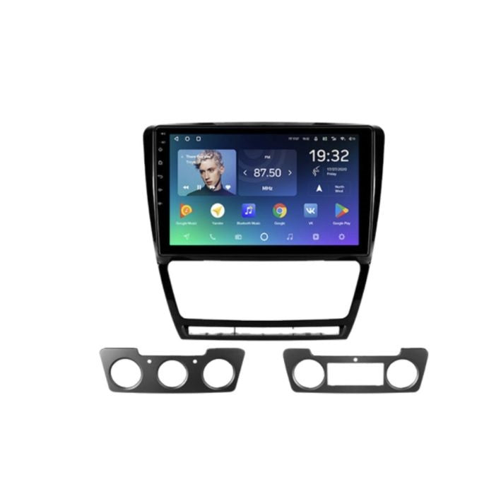 Navigatie Android idealSTORE Compatibila Skoda Octavia cu, Tensiune 12V, Bluetooth, Microfon extern, Canbus, Functie mirrorlink compatibila Android si IOS, Procesor 1Ghz