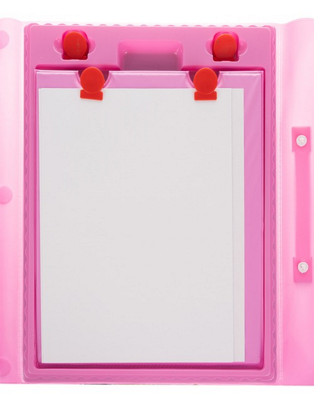 Set XXL de desen si pictura pentru copii SUPER ART IdealStore, cu valiza organizatoare, roz contine 208 piese, Dimensiune- 31 x 41 x 5 cm, pentru a incepe o aventura artistica