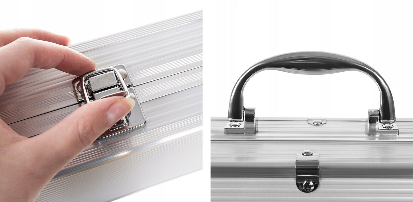 Set Ustensile si Accesorii pentru Gratar idealStore LuxKam, set de 5 accesorii Universale, calitate Premium, Fabricate din Otel Inoxidabil, Rezistenta la Temperaturi Ridicate, Carcasa din Aluminiu