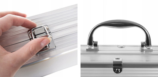 Set Ustensile si Accesorii pentru Gratar idealStore LuxKam, set de 5 accesorii Universale, calitate Premium, Fabricate din Otel Inoxidabil, Rezistenta la Temperaturi Ridicate, Carcasa din Aluminiu