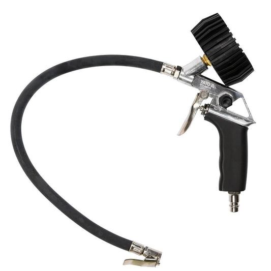 Pistol cu manometru pentru aer comprimat Yato YT-2370, corp aluminiu