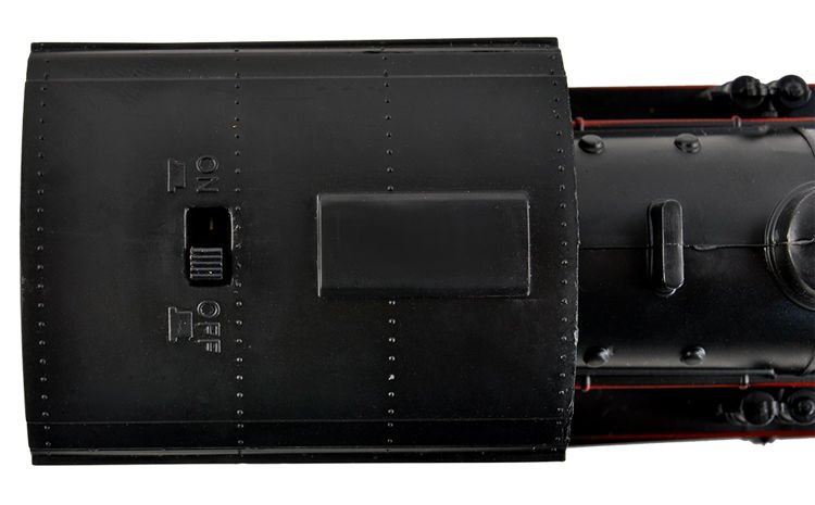 Circuit Cu Tren Electric DDEshop, lungimea totala a Pistei de pana la 7 metri, Scoate Sunete si Aburi Reale unui Tren