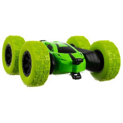 Masinuta Acrobatii cu Telecomanda idealStore CrazyAcroBat, cu Lumini, Rotatie 360, Roti din Cauciuc, Acumulator, incarcare USB, Viteza maxima 15km/h, Raza de actiune 30m