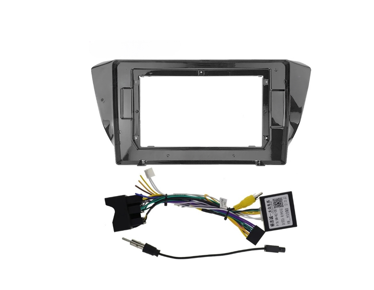 Rama Navigatie 10 idealSTORE cu Cablaj si Modul Canbus Compatibila Skoda Superb III 2015  2017, Material ABS, Radio MP3, MP5 Player 2DIN ANDROID Ecran 10, - 9.7 /Ecran Tip Tesla Style 12V /2+32G