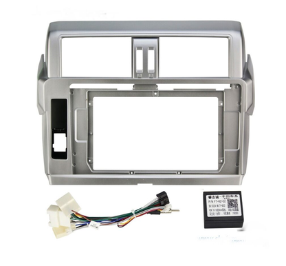 Rama Navigatie 10 idealSTORE cu Cablaj si Modul Canbus Compatibila Toyota Land Cruiser Prado J150 2013-2017, Tip material ABS, Radio MP3, MP5 Player 2DIN ANDROID Ecran 10-9,7 Ecran tip Tesla style 12V /2+32G