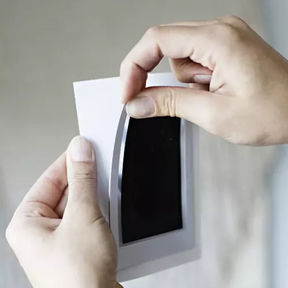 Kit Amprenta idealSTORE, Non Toxic, Tus Negru Reutilizabil, Amprenta Detaliata, pentru Piciorute si Manute, ramane Curat, Utilizare Multipla si Universala, Calitate Premium