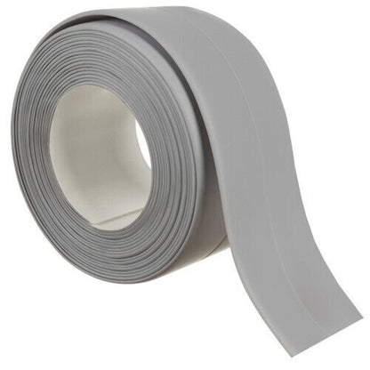 Banda de Etansare Antistropi idealSTORE, Adeziva, Rezistenta la Apa, Grasimi, Solutii de Curatare, Flexibila, Compatibila cu Suprafete Neuniforme, Culoare Gri