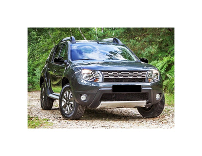 Set 2 Capace Oglinzi tip BATMAN idealSTORE pentru Dacia Duster Facelift 2010-2017, culoare Piano Black - Negru Lucios, Montaj Usor, Rezistent UV, Material Premium
