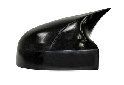 Set 2 Capace Oglinzi tip BATMAN idealSTORE pentru Dacia Sandero 2009-2020, culoare Piano Black - Negru Lucios, Montaj Usor, Rezistent UV, Material Premium