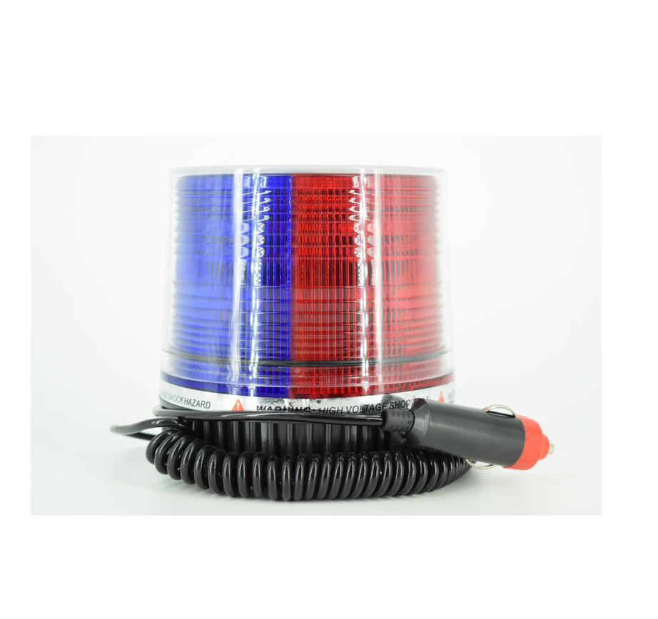 Girofar LED ROSU - ALBASTRU idealSTORE Tensiune: 12V