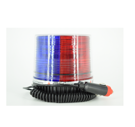 Girofar LED ROSU - ALBASTRU idealSTORE Tensiune: 12V