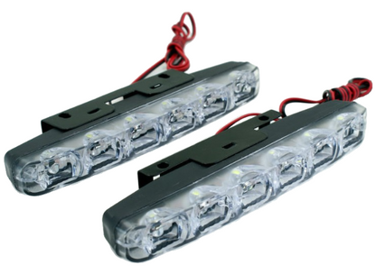 Set Lumini de Zi idealStore Drl Cob P6s 12V Lumina Alba