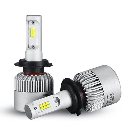 Set Bec IDL LED S2 Lumileds cu chip Philips H4 - DOUA FAZE, Putere: 50W - 6000 Lumeni, Culoare 5000k