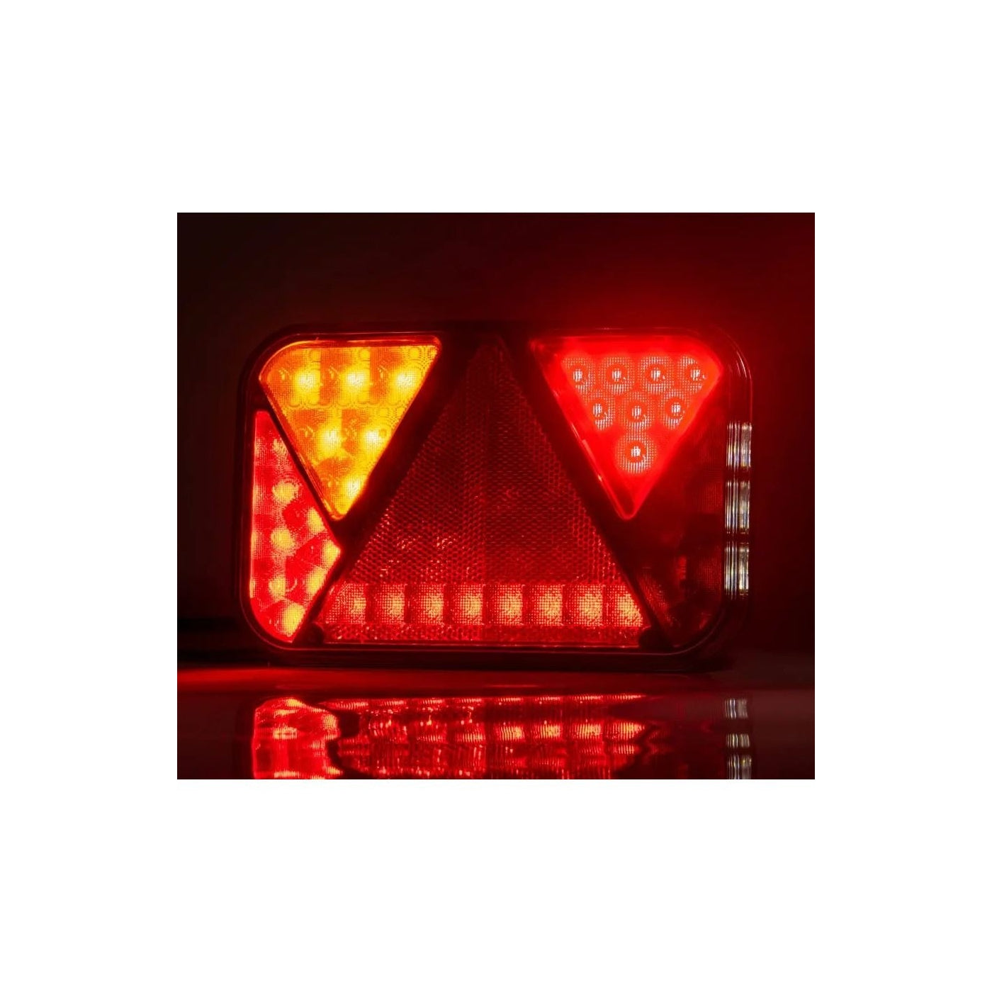 Lampa Spate LED idealSTORE, dimensiune 200130, 6 Functii, cu Numar si Ceata, Rezistenta la Socuri, Utilizare Universala