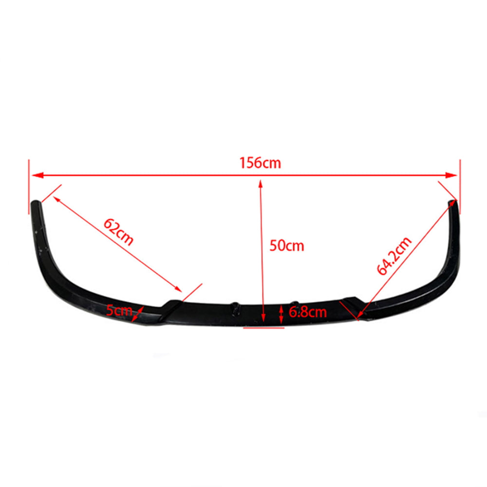 Prelungire bara fata universala IdealSTORE, rosu, 156x62x50