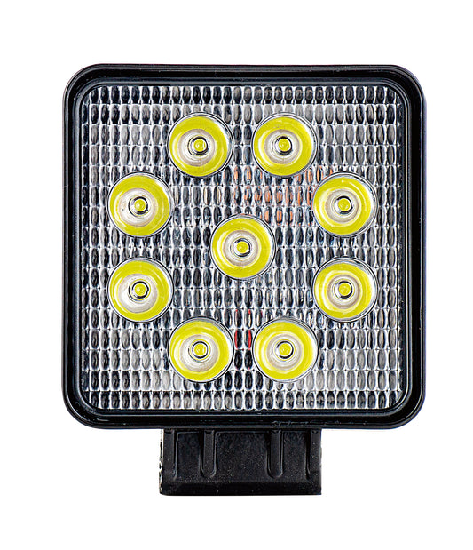 Lampa 9 LED-uri idealSTORE 10-60V 27W unghi de radiere 60 patrat, Aluminiu, Protectie IP67, Intensitate 1000LM, Temperatura culoare 6000k