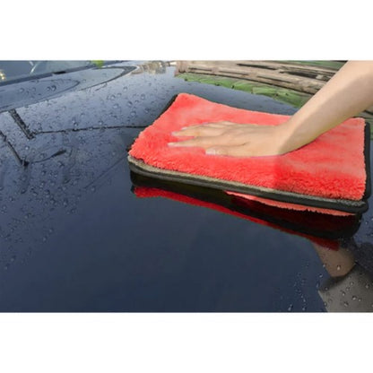 Prosop Mare Pentru Uscare Auto idealStore, Microfibra Moale si Pufoasa, Doua Fete Practice, Foarte Absorbant, Indepartare Eficienta a Apei, Dimensiune Mare 60x90cm