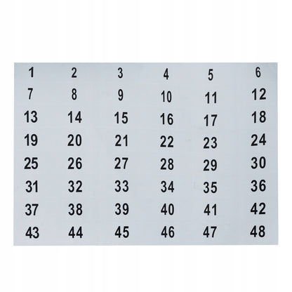 Cutie Depozitare Chei idealSTORE, din Fier, cu Incuietoare, Contine 48 Identificatori Colorati ce pot fi inscriptionati, Autocolante 1-48, 2 Chei de Acces, Kit de montaj inclus, Culoare Grafit Antic