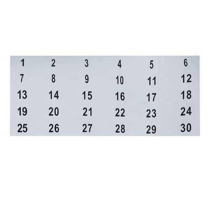 Cutie Depozitare Chei idealSTORE, din Fier, cu Incuietoare, Contine 30 Identificatori Colorati ce pot fi inscriptionati, Autocolante 1-30, 2 Chei de Acces, Kit de montaj inclus, Culoare Grafit