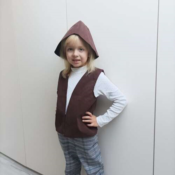 Costum complet de Cioban/Pastor idealSTORE, pentru Evenimente Tematice, Material Usor, Marime Universala, Finisaj Superior