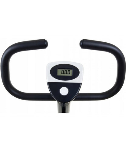 Bicicleta Fitness Mecanica idealStore Xploud Fun Gym, Computer cu parametrii, Scaun cu reglaj, 7 trepte de inaltime, trepte de viteza reglabile