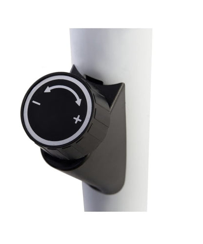 Bicicleta Fitness Mecanica idealStore Xploud Fun Gym, Computer cu parametrii, Scaun cu reglaj, 7 trepte de inaltime, trepte de viteza reglabile