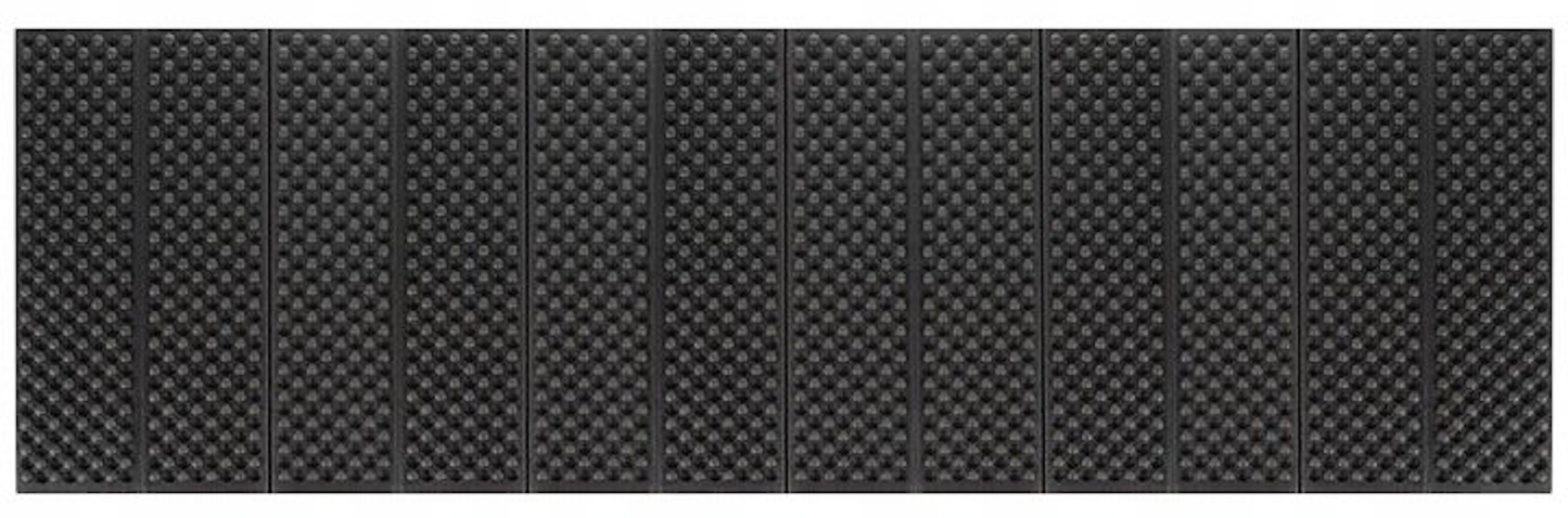 Covor Picnic Pliabil idealSTORE din Spuma XPE, Izolat Termic, Pentru Sol cu Denivelari, Material Rezistent, Pliabil cu Maner, Dimensiune 180 x 60 cm, culoare Negru
