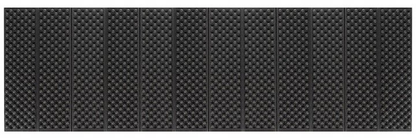 Covor Picnic Pliabil idealSTORE din Spuma XPE, Izolat Termic, Pentru Sol cu Denivelari, Material Rezistent, Pliabil cu Maner, Dimensiune 180 x 60 cm, culoare Negru