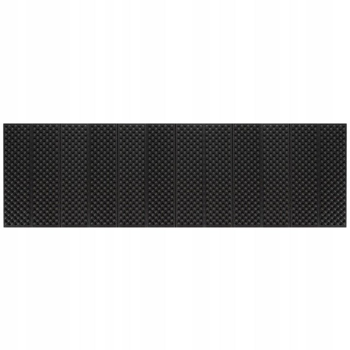 Covor Pliabil idealSTORE din Spuma XPE, pentru Drumetii, Pescuit, Camping, Izolat Termic, Pentru Sol cu Denivelari, Material Rezistent, Pliabil cu Maner, Dimensiune 180 x 60 cm, culoare Negru