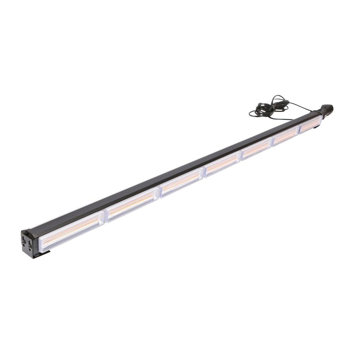 Proiector stroboscopic IdealSTORE cu 7 module 12-24V galben,1030 x 38 x 41 mm, lungime cablu 2870 mm