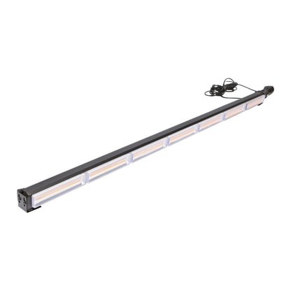 Proiector stroboscopic IdealSTORE cu 7 module 12-24V galben,1030 x 38 x 41 mm, lungime cablu 2870 mm