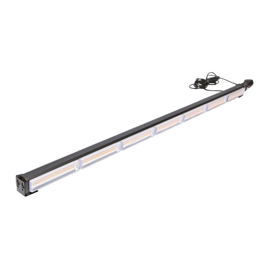 Proiector stroboscopic IdealSTORE cu 7 module 12-24V galben,1030 x 38 x 41 mm, lungime cablu 2870 mm