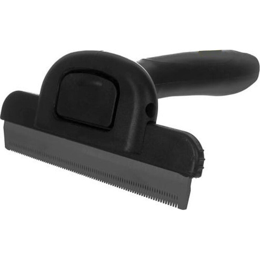 Perie de Par idealSTORE pentru Tuns Caini, Pisici, Animale, indeparteaza Parul Mort, Lama din Otel Inoxidabil, Constructie Solida, Posibilitate de a Detasa Lama