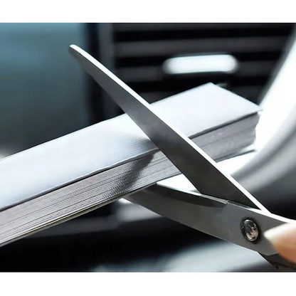 Parasolar Auto Retractabil idealStore, Prindere cu Ventuze, Latime Ajustabila, Pliere Stil Acordeon, Dimensiuni 150 x 65 cm, Strat Exterior din Aluminiu, Tratat UV