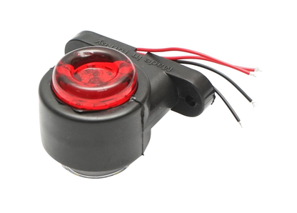 Lampa Gabarit Rotativ Laterala idealSTORE, LED alba-rosu, Putere 12-24V