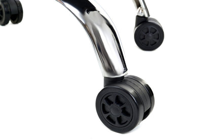 Scaun de birou Pivotant VIGO COLLECTION idealSTORE, Echipat cu spuma moale confortabila, roti cauciucate, Cotiere, Inaltime reglabila, Fabricat din piele ecologica, Sarcina maxima 130 kg