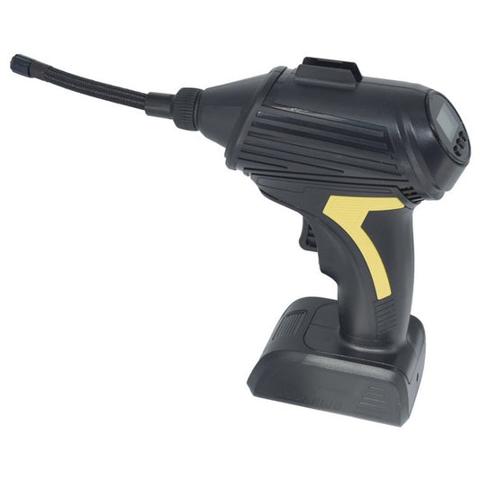 Compresor aer cu acumulator si manometru digital 12V 8366