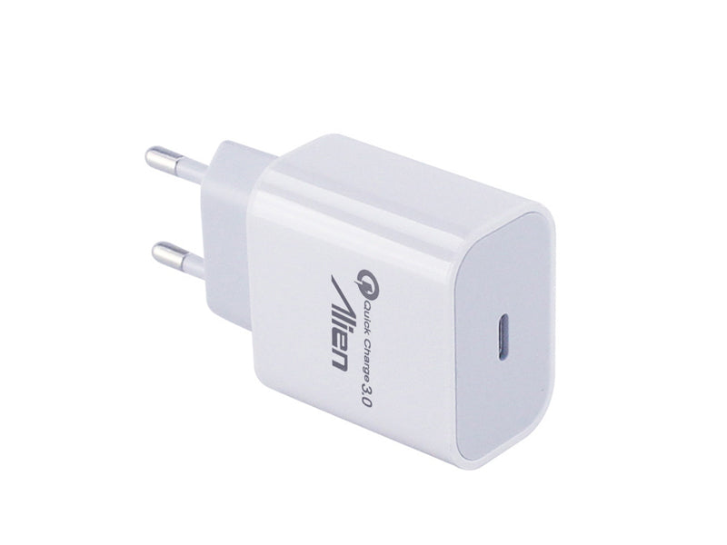 Incarcator priza 2.4A Quick Charge 3.0, tip C, Alien