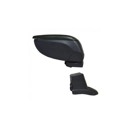 Cotiera Auto idealSTORE Compatibila Logan/Sandero, Rabatabila, Include kitul de montaj si suport metalic, Material Premium, Calitate Superioara, Rezistenta la Socuri, Model Elegant