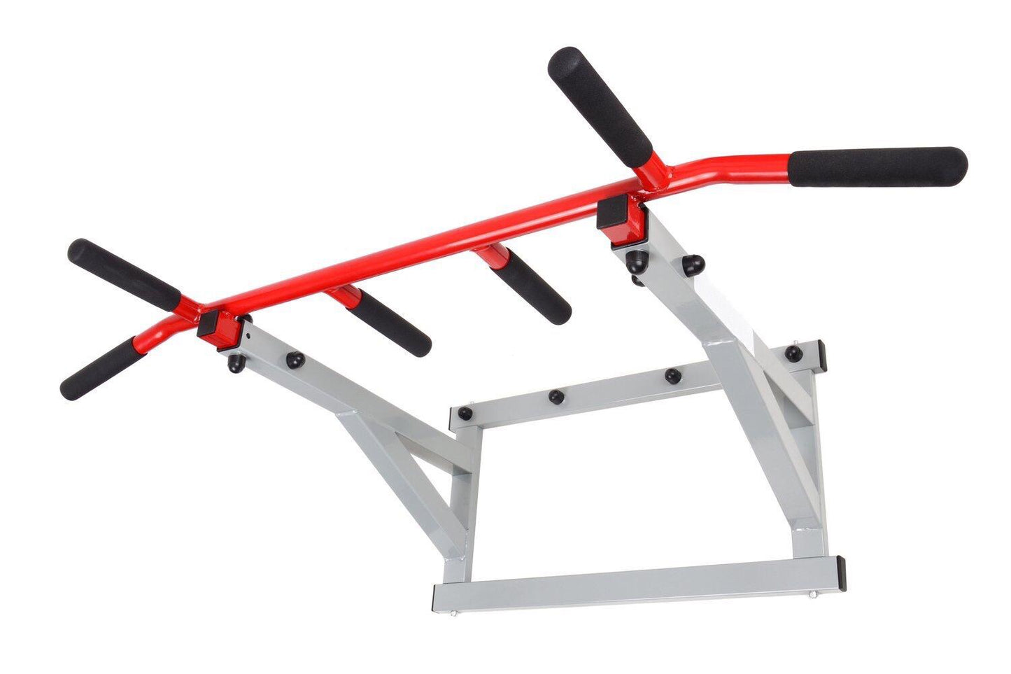 Bara de tractiuni idealSTORE Premium multifunctionala, Dimensiuni 110 x 72 x 33 cm pentru perete, manere antiderapante, capacitate 290 kg, Ajuta la dezvoltarea musculaturii