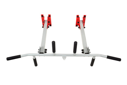 Bara de tractiuni FUNFIT, TRX multifunctionala, pentru tavan, cu manere antiderapante, capacitate 300kg