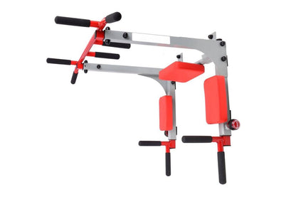 Bara de tractiuni idealSTORE TTX Multifunctionala Dimensiuni 110 x 75 x 75 cm, Include 5 manere antiderapante, Reglare in 4 trepte, Fabricat din otel, Montaj pe perete, Sarcina max 290 Kg