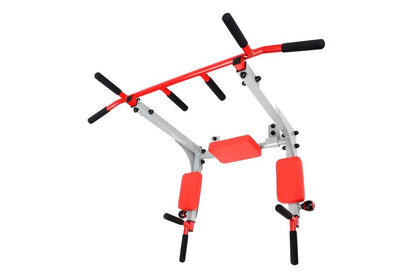 Bara de tractiuni idealSTORE TTX Multifunctionala Dimensiuni 110 x 75 x 75 cm, Include 5 manere antiderapante, Reglare in 4 trepte, Fabricat din otel, Montaj pe perete, Sarcina max 290 Kg