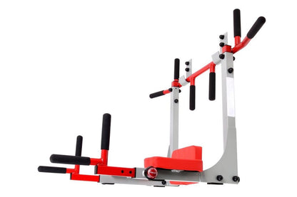 Bara de tractiuni idealSTORE TTX Multifunctionala Dimensiuni 110 x 75 x 75 cm, Include 5 manere antiderapante, Reglare in 4 trepte, Fabricat din otel, Montaj pe perete, Sarcina max 290 Kg